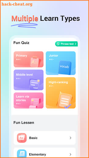 Hajoy English- Learn & Play screenshot