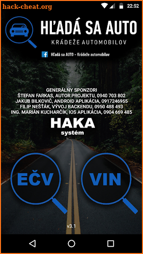 HAKA System screenshot