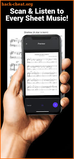Halbestunde: Learn Piano and scan your sheet-music screenshot