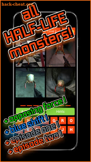 Half-Life monsters - 2020 quiz screenshot