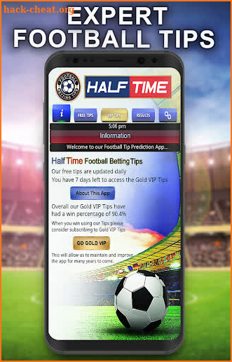Half Time Football Betting Tips screenshot