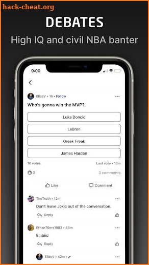 Halftime Hoops - NBA Chat screenshot