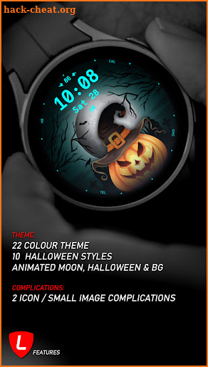 Halloween Animated Watch 084 screenshot
