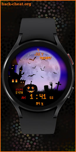 Halloween Animated WatchFace screenshot