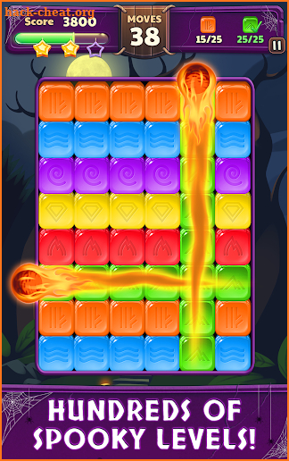 Halloween Blast - Crush the Cubes screenshot