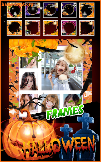 Halloween Collage screenshot