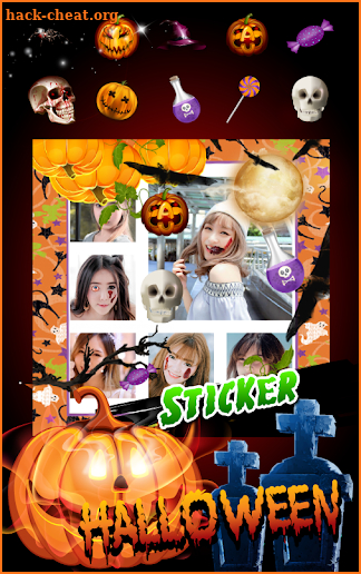 Halloween Collage screenshot
