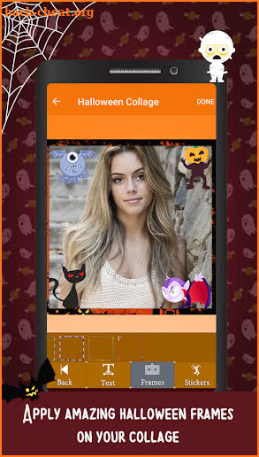 Halloween Collage Maker - Hall screenshot
