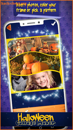 Halloween Collage Maker Pic Grid screenshot