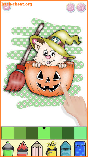 Halloween Coloring & Drawing screenshot