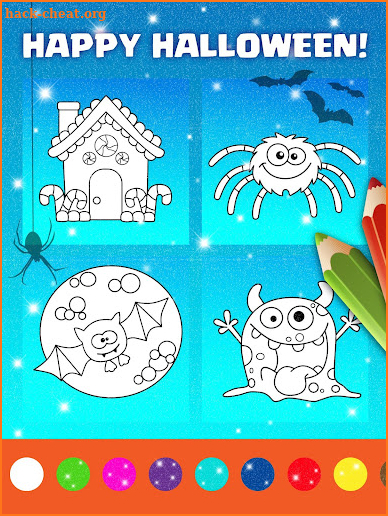 Halloween Coloring Book screenshot