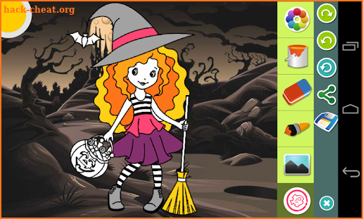 Halloween Coloring Pages screenshot