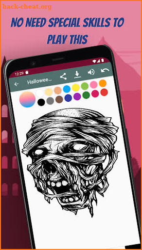 Halloween Coloring Pages screenshot