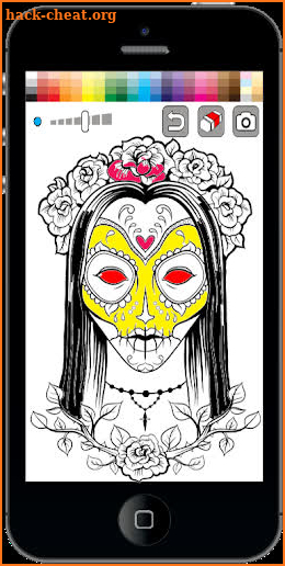Halloween Coloring Pages for Adults screenshot