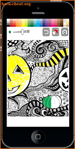 Halloween Coloring Pages for Adults screenshot