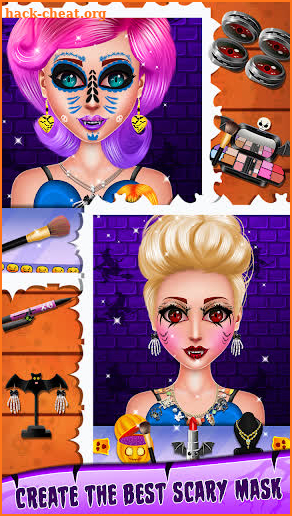 Halloween Costume Makeup Me ! screenshot