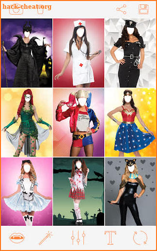 Halloween Costumes & Hairstyles screenshot
