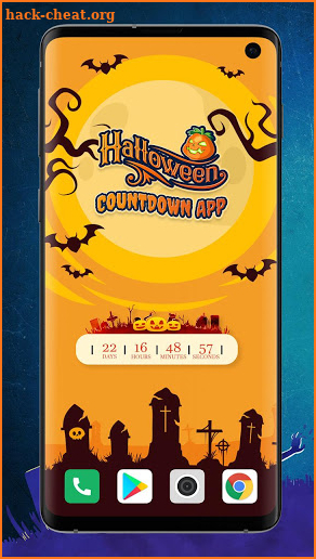 Halloween Countdown App ⌛ Countdown To Halloween screenshot