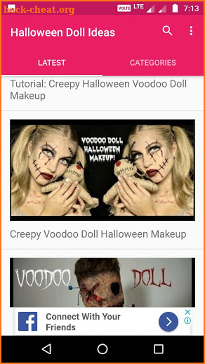 Halloween Doll Style Dress up Ideas Videos screenshot