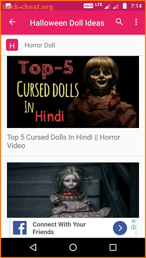 Halloween Doll Style Dress up Ideas Videos screenshot