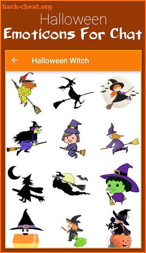 Halloween emoticons & Stickers screenshot