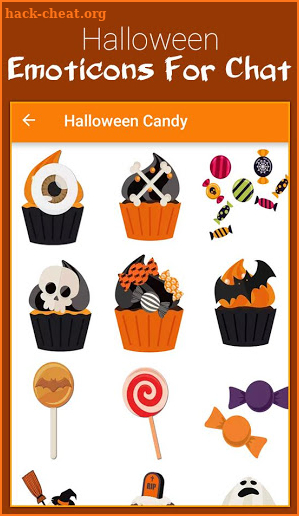 Halloween emoticons & Stickers screenshot