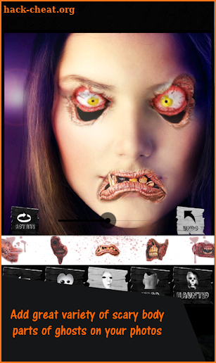 Halloween Face Changer - Halloween Makeup screenshot