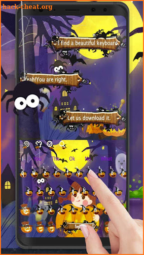Halloween Festival Keyboard screenshot