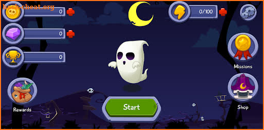 Halloween ghost: Help the monster survive screenshot