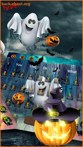 Halloween Ghost Keyboard screenshot