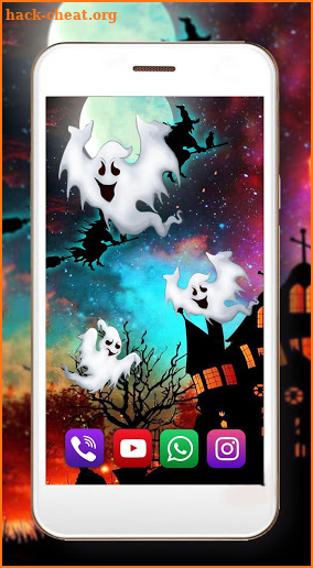 Halloween Ghosts Live Wallpaper screenshot
