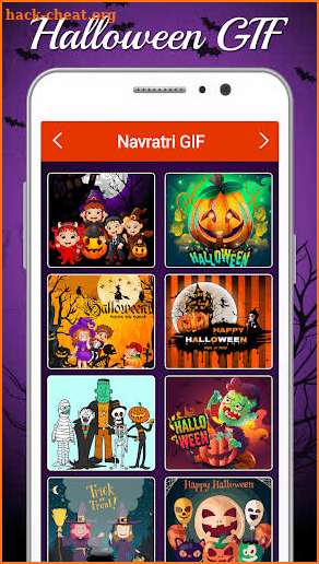 Halloween GIF Greetings & Wishes screenshot
