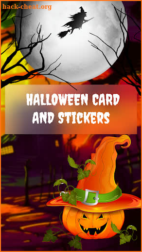 Halloween GIF Photo Stickers screenshot