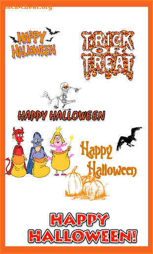 Halloween Gif Stickers screenshot