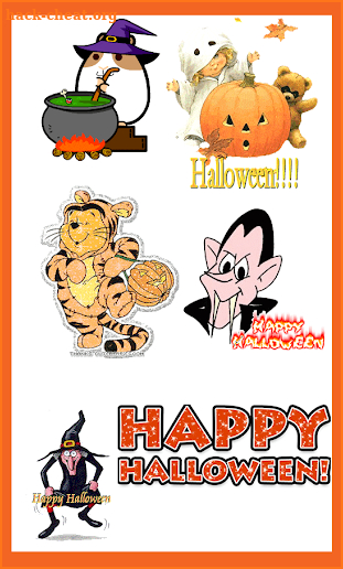 Halloween Gif Stickers screenshot