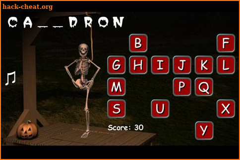 Halloween Hangman screenshot