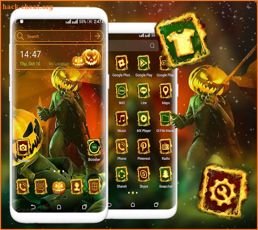 Halloween Launcher Theme screenshot