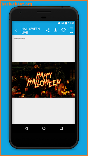 Halloween Live Wallpapers & GIF 2018 screenshot