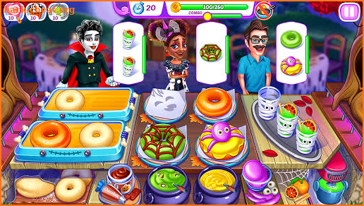 Halloween Madness : Cooking Games Fever screenshot