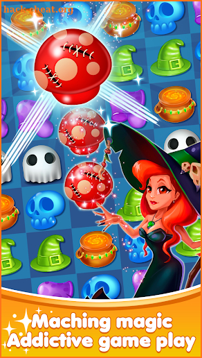 Halloween Magic - Witch Puzzle screenshot