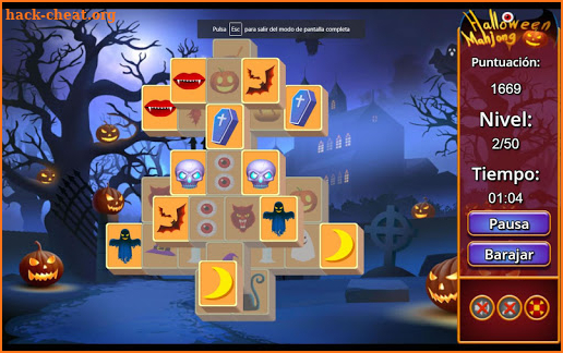 Halloween Mahjong screenshot