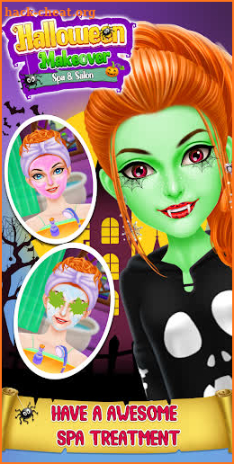 Halloween Makeover - Spa & Salon Game screenshot