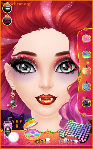 Halloween Makeup Me screenshot