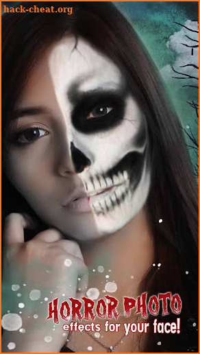 Halloween Makeup Photo Editor Games screenshot