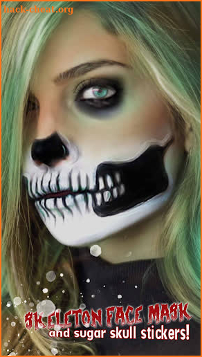 Halloween Makeup Photo Editor Games screenshot