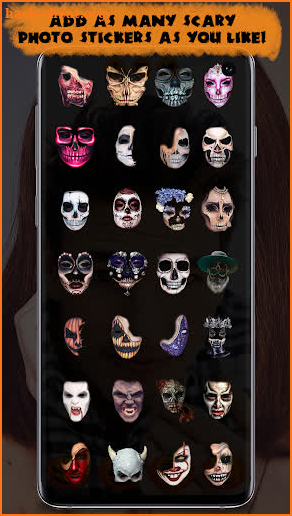 Halloween Makeup – Scary Face App screenshot