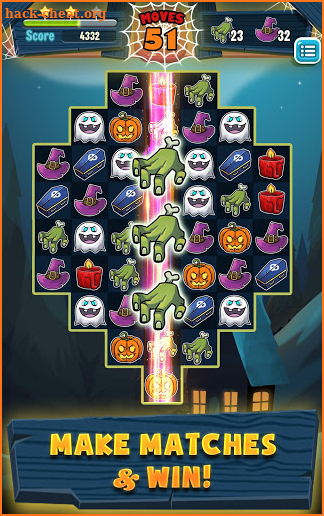 Halloween Match 3 screenshot