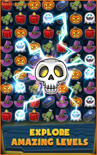 Halloween Match 3 screenshot