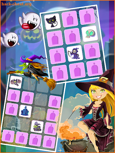 Halloween Memory Game screenshot