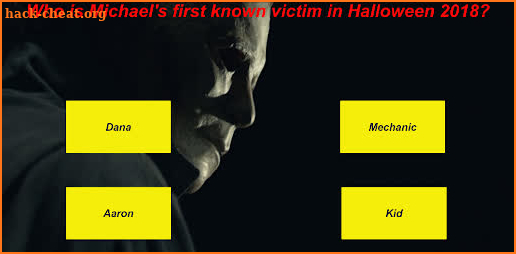 Halloween Michael Myers Quiz screenshot